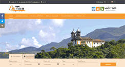 Desktop Screenshot of ouropretomg.com